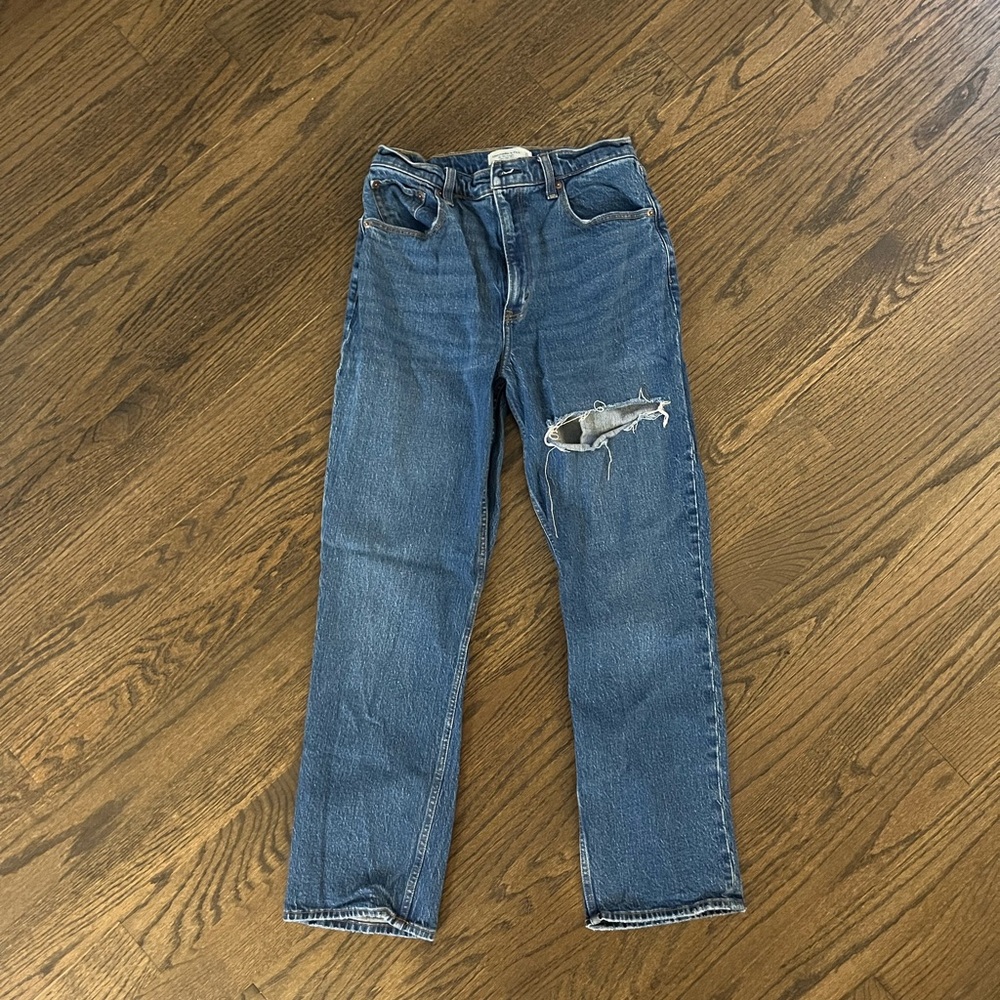 Ripped Blue Women's Curve Love Jeans